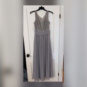 Grey Bridesmaid Dress